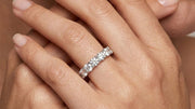 Half vs Full Eternity Wedding Bands: Daily Wear Guide - Dileti