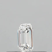 0.21ct Emerald Lab Grown Diamond (Colour D, Clarity VVS2, IGI Certified)