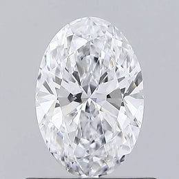 0.50ct Oval Lab Grown Diamond (Colour D, Clarity VVS1, Cut EX, IGI Certified)