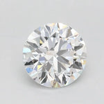 0.50ct Round Lab Grown Diamond (Colour D, Clarity FL, Cut ID, IGI Certified)