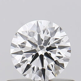 0.50ct Round Lab Grown Diamond (Colour D, Clarity FL, Cut ID, IGI Certified)