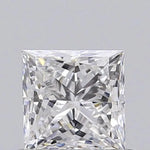 0.51ct Princess Lab Grown Diamond (Colour E, Clarity VS1, IGI Certified)