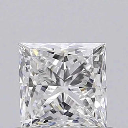 0.51ct Princess Lab Grown Diamond (Colour E, Clarity VS1, IGI Certified)