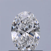 0.52ct Oval Lab Grown Diamond (Colour D, Clarity VVS1, Cut EX, IGI Certified)