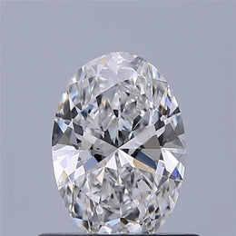 0.52ct Oval Lab Grown Diamond (Colour D, Clarity VVS1, Cut EX, IGI Certified)