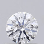 0.52ct Round Lab Grown Diamond (Colour D, Clarity FL, Cut ID, IGI Certified)