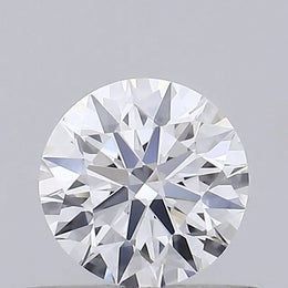 0.52ct Round Lab Grown Diamond (Colour D, Clarity FL, Cut ID, IGI Certified) - Dileti
