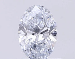 0.53ct Oval Lab Grown Diamond (Colour H, Clarity VVS2, IGI Certified)