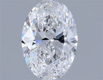 0.55ct Oval Lab Grown Diamond (Colour D, Clarity VVS2, IGI Certified)