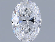 0.55ct Oval Lab Grown Diamond (Colour D, Clarity VVS2, IGI Certified)