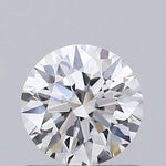 0.67ct Round Lab Grown Diamond (Colour D, Clarity IF, Cut ID, IGI Certified)