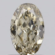 0.70ct Oval Lab Grown Diamond (Colour Fancy Light Yellow, Clarity VS1, IGI Certified)