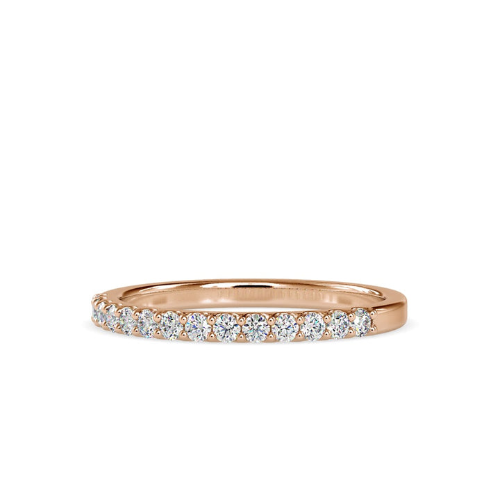 Round Eternal Sparkle Prong Ring