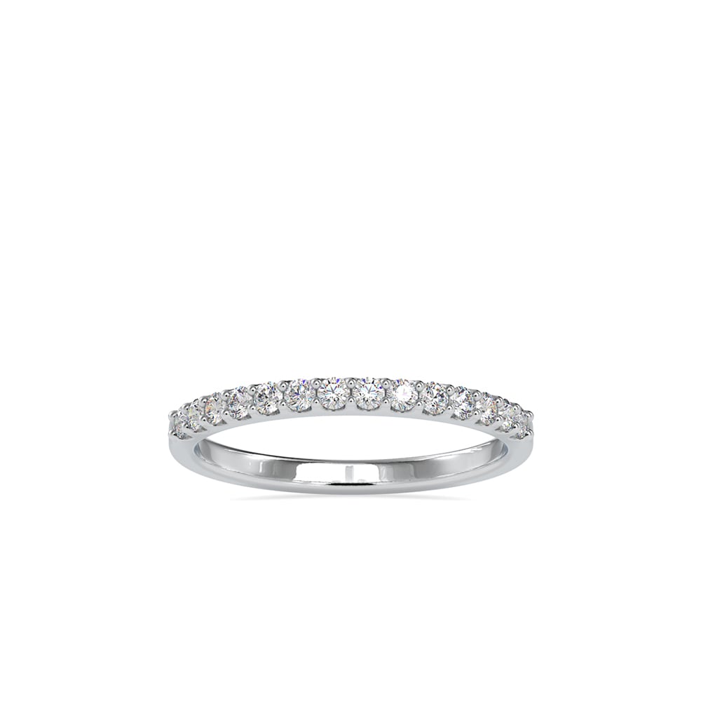 Round Eternal Sparkle Prong Ring