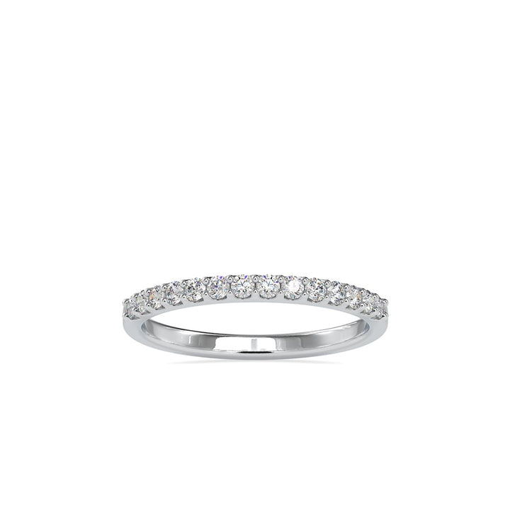 Round Eternal Sparkle Prong Ring