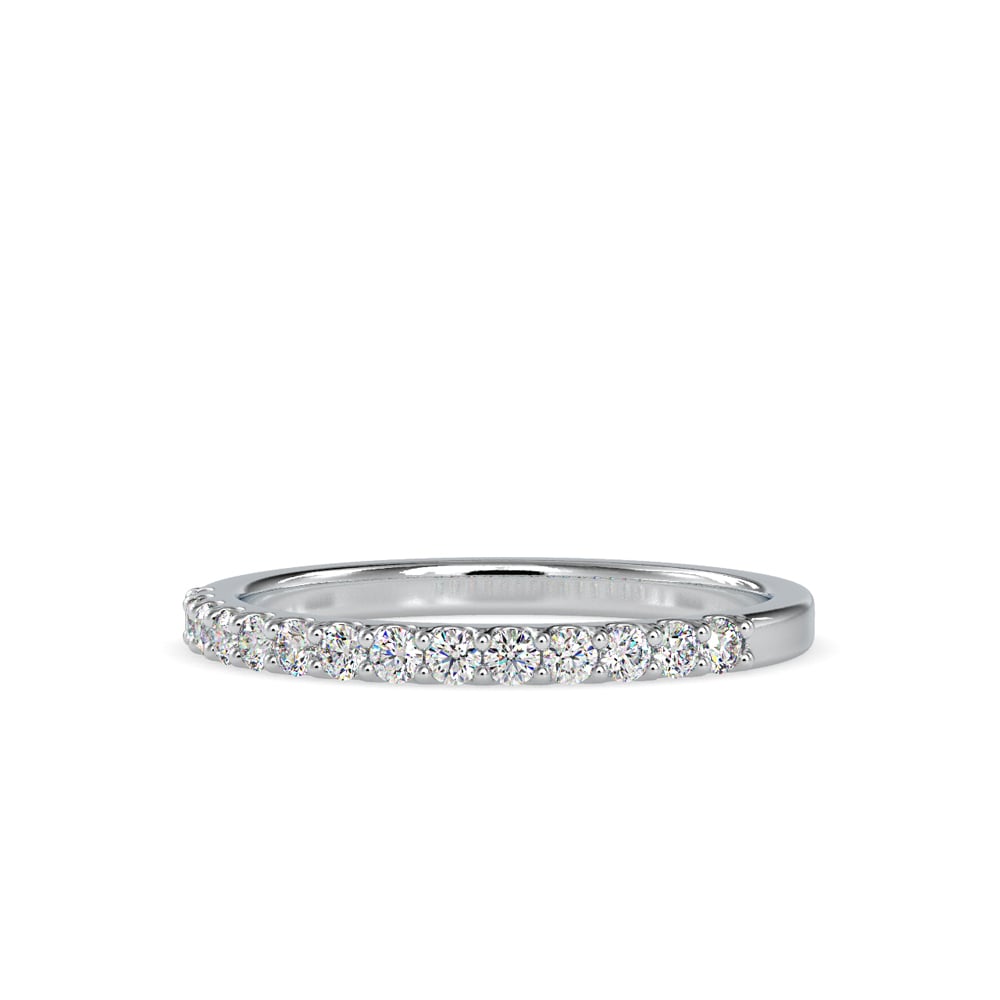 Round Eternal Sparkle Prong Ring