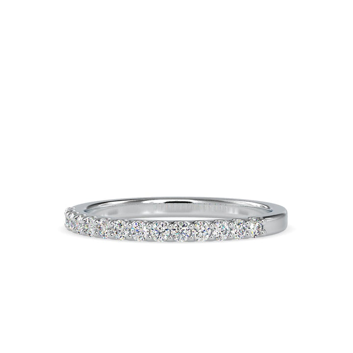 Round Eternal Sparkle Prong Ring