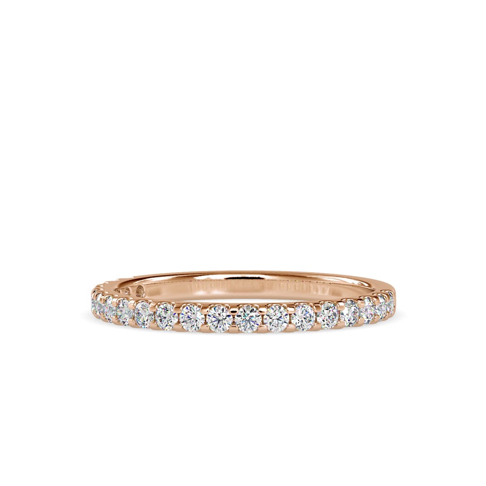 Round Eternal Sparkle Embed Ring