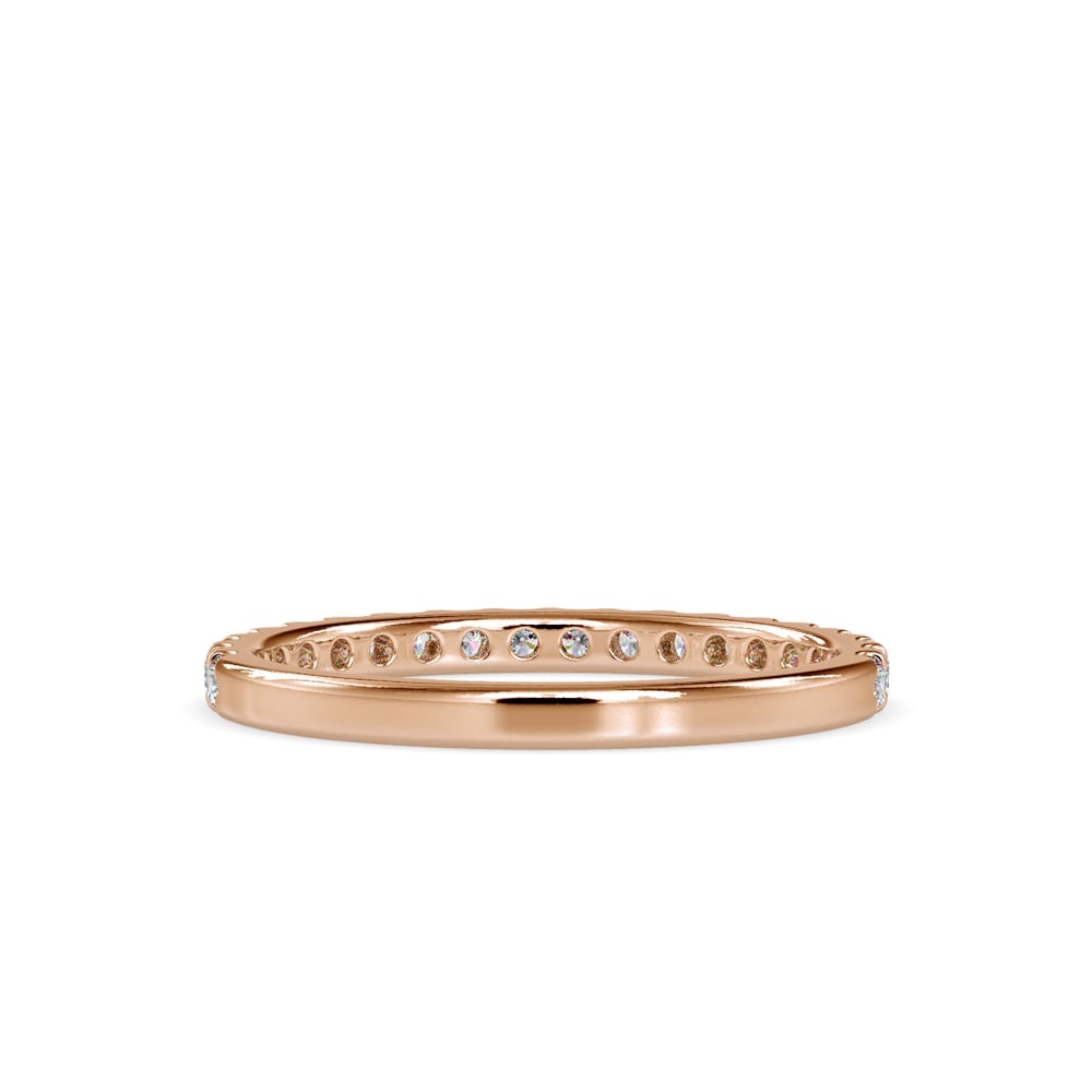 Round Eternal Sparkle Embed Ring