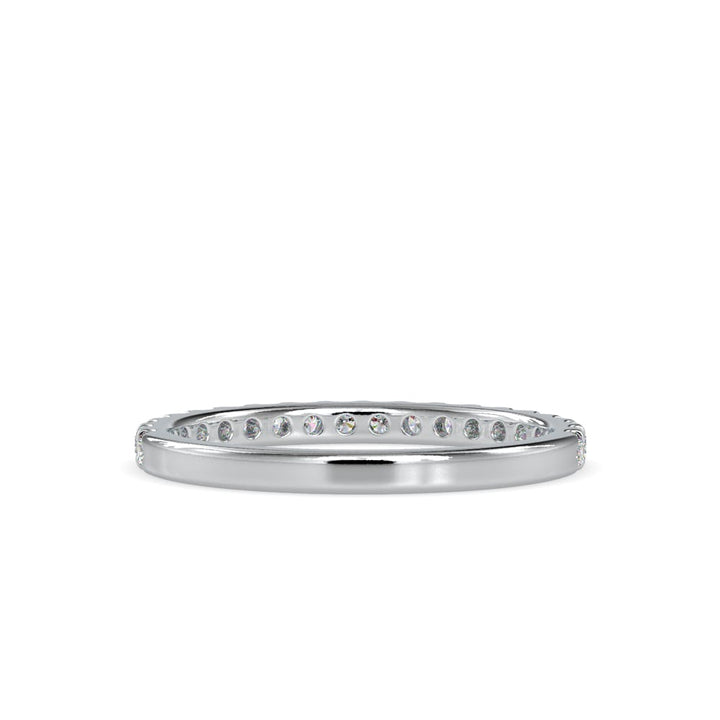 Round Eternal Sparkle Embed Ring