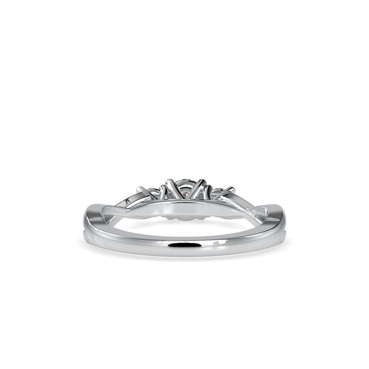 Helena Three Diamond Helix Ring