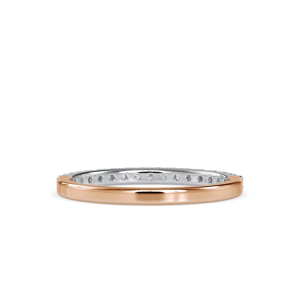 Round Eternal Sparkle Duo Metal Ring