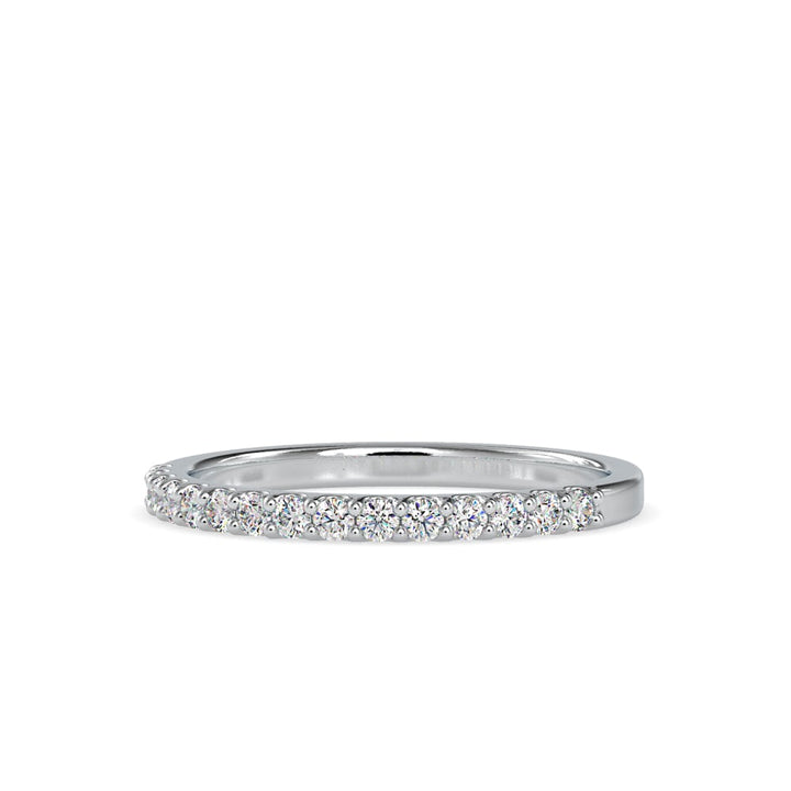 Round Eternal Sparkle Duo Metal Ring