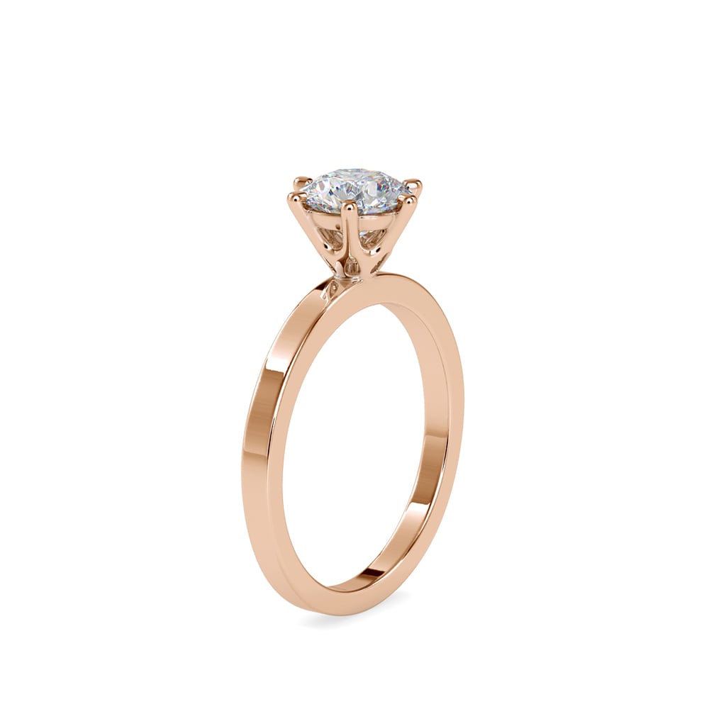 Ulla Classic Six-Prong Solitaire Ring