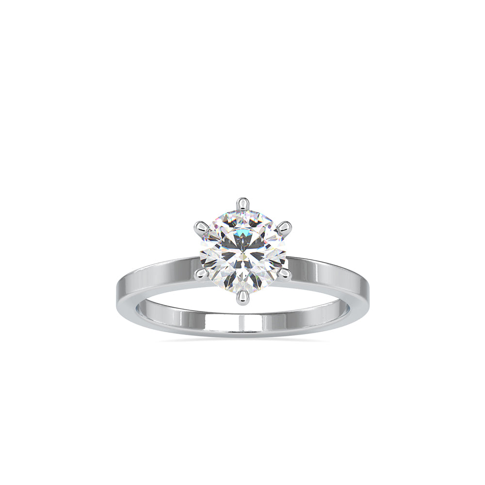 Ulla Classic Six-Prong Solitaire Ring