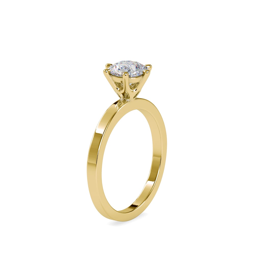 Ulla Classic Six-Prong Solitaire Setting