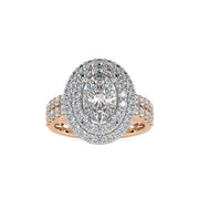 Eniko Oval Diamond Bouquet Ring-Dileti