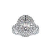 Eniko Oval Diamond Bouquet Setting-Dileti