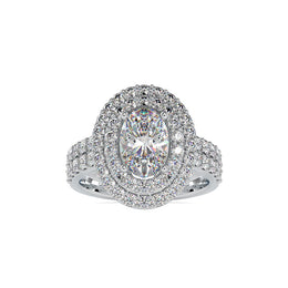 Eniko Oval Diamond Bouquet Setting-Dileti