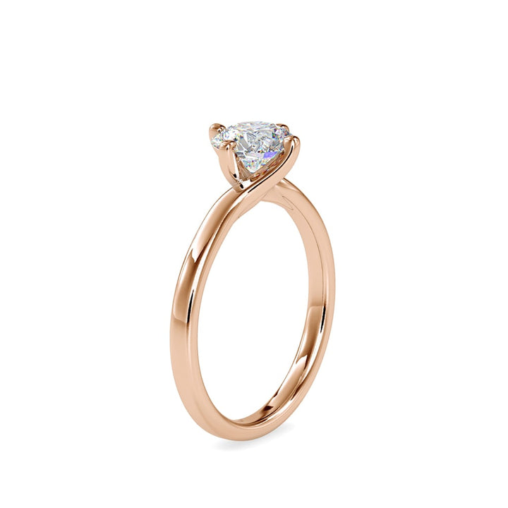 Emilia Eclectic Round Solitaire Ring