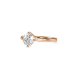 Emilia Eclectic Round Solitaire Ring-Dileti