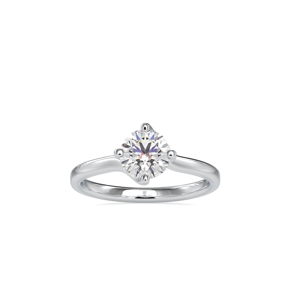 Emilia Eclectic Round Solitaire Ring