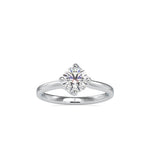 Emilia Eclectic Round Solitaire Setting-Dileti