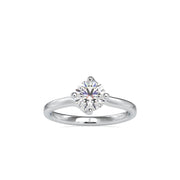 Emilia Eclectic Round Solitaire Setting-Dileti