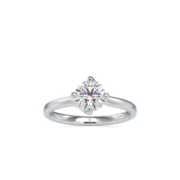 Emilia Eclectic Round Solitaire Setting-Dileti
