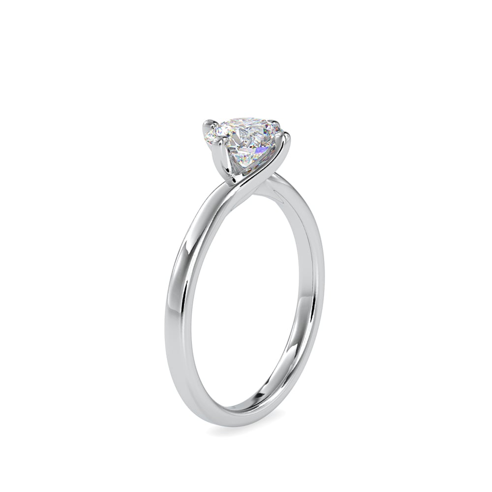 Emilia Eclectic Round Solitaire Ring