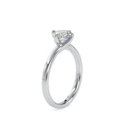 Emilia Eclectic Round Solitaire Setting-Dileti