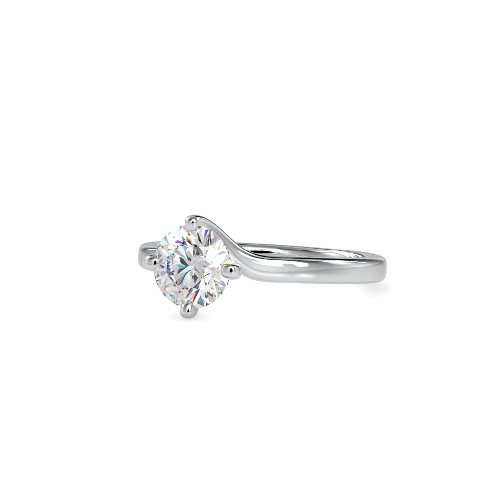 Emilia Eclectic Round Solitaire Ring