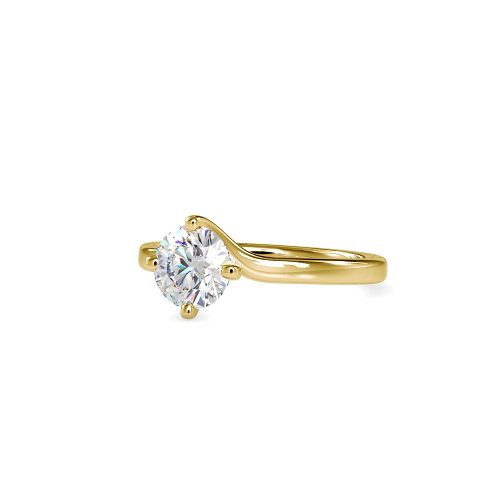 Emilia Eclectic Round Solitaire Ring