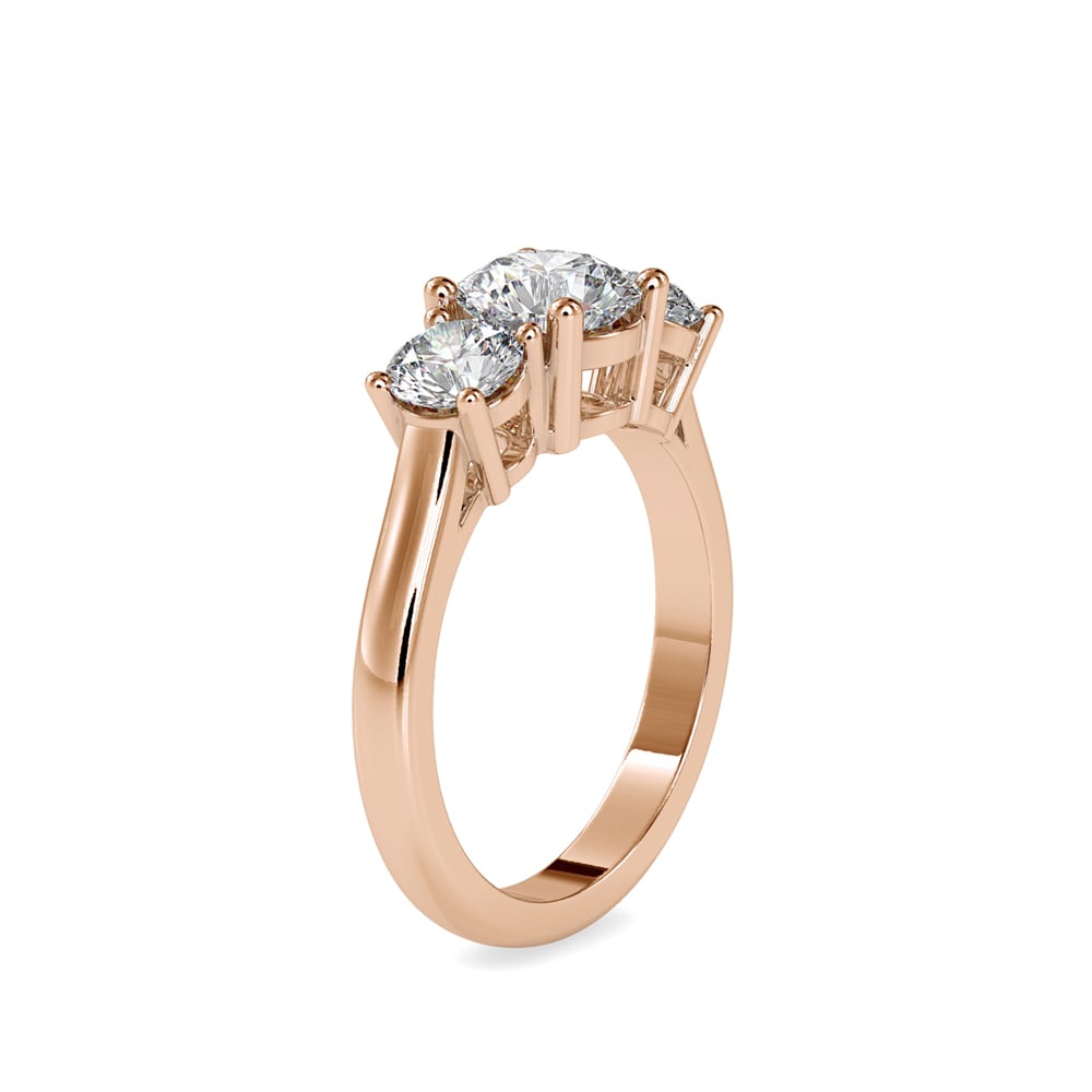 Carissa Tri Circle Radiance Ring