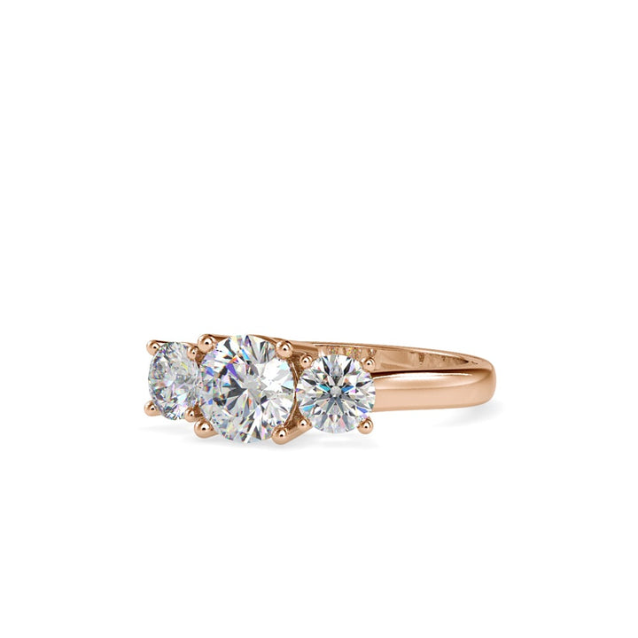 Carissa Tri Circle Radiance Ring