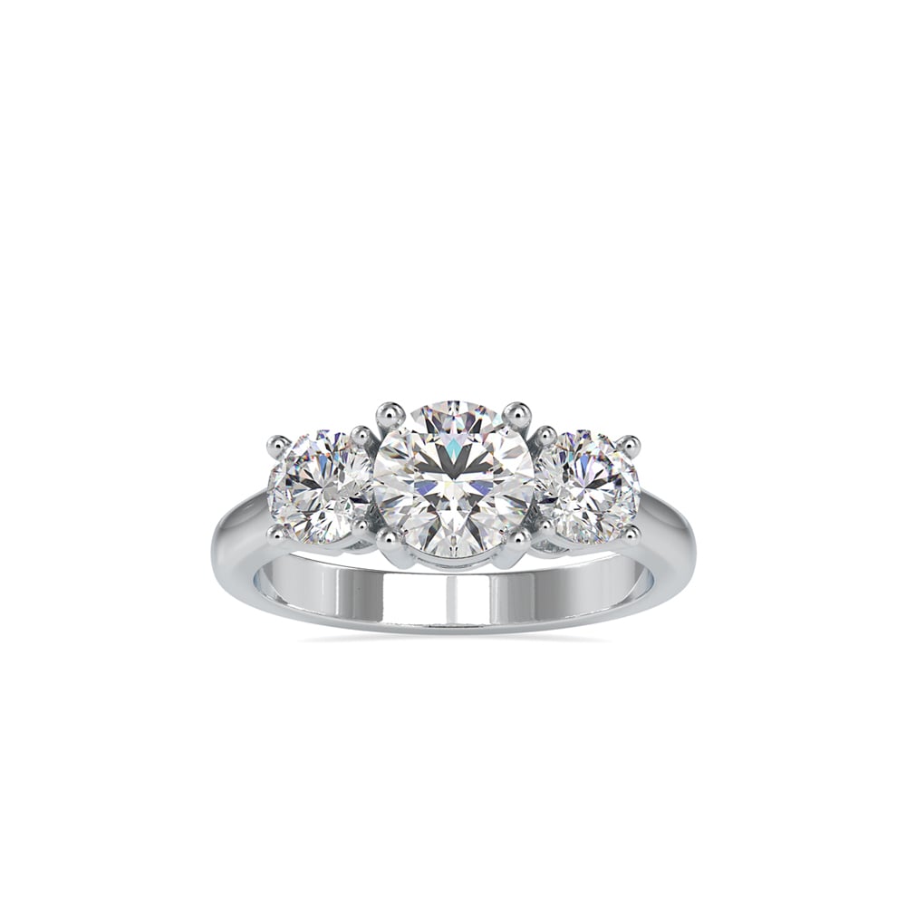 Carissa Tri Circle Radiance Ring