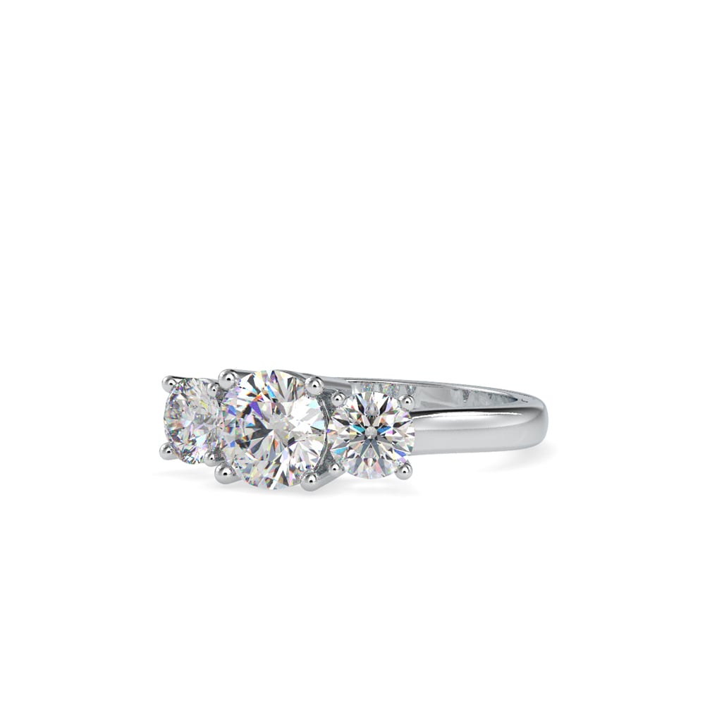 Carissa Tri Circle Radiance Ring