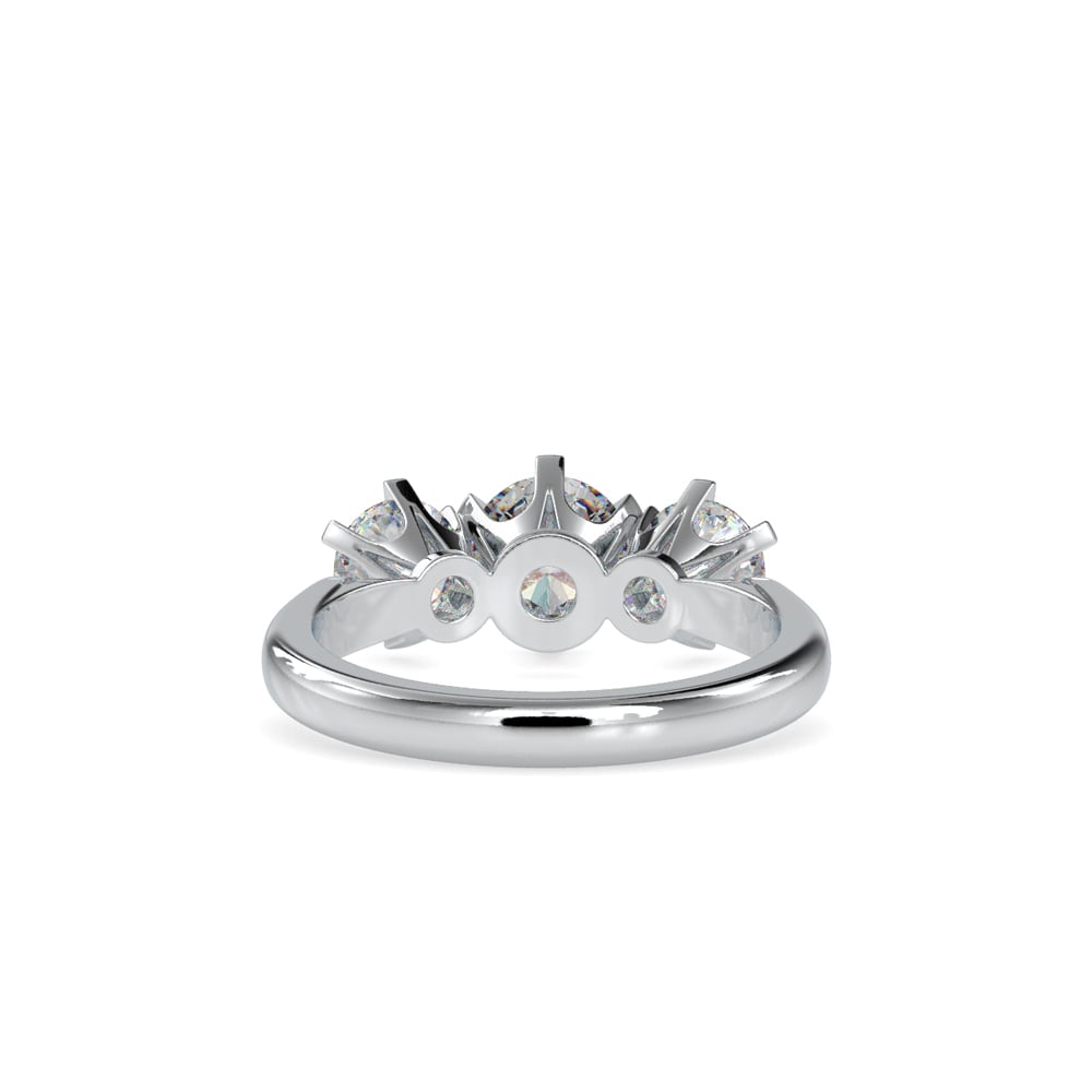 Stella Celestial Tri-Stone Ring