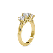 Stella Celestial Tri-Stone Ring-Dileti