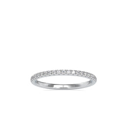 Round Embed Anniversary Ring-Dileti